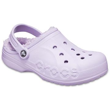Crocs Baya Fodrade Clogs Dam Lila | Sverige 0098ZUTG